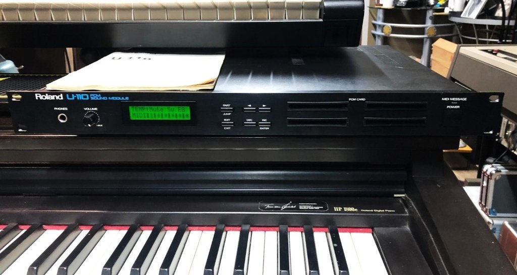 Roland U-110 Vintage sample player, Ophalen of Verzenden, Roland