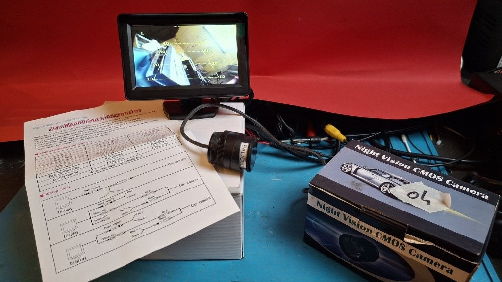 LCD monitor 4x3 inch voor camera, Info@spy.nl, Nieuw, Ophalen of Verzenden, Rijnkade 150, 1382 GT Weesp