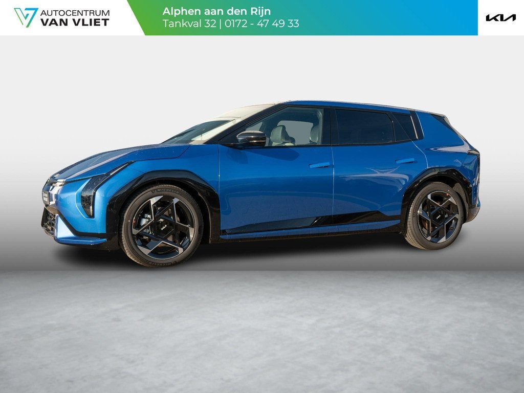 Kia EV4 GT-Line 81.4 kWh | Staat al in bestelling | Schuifka, Auto's, Kia, 81 kWh, 510 min, Blauw, 1790 kg
