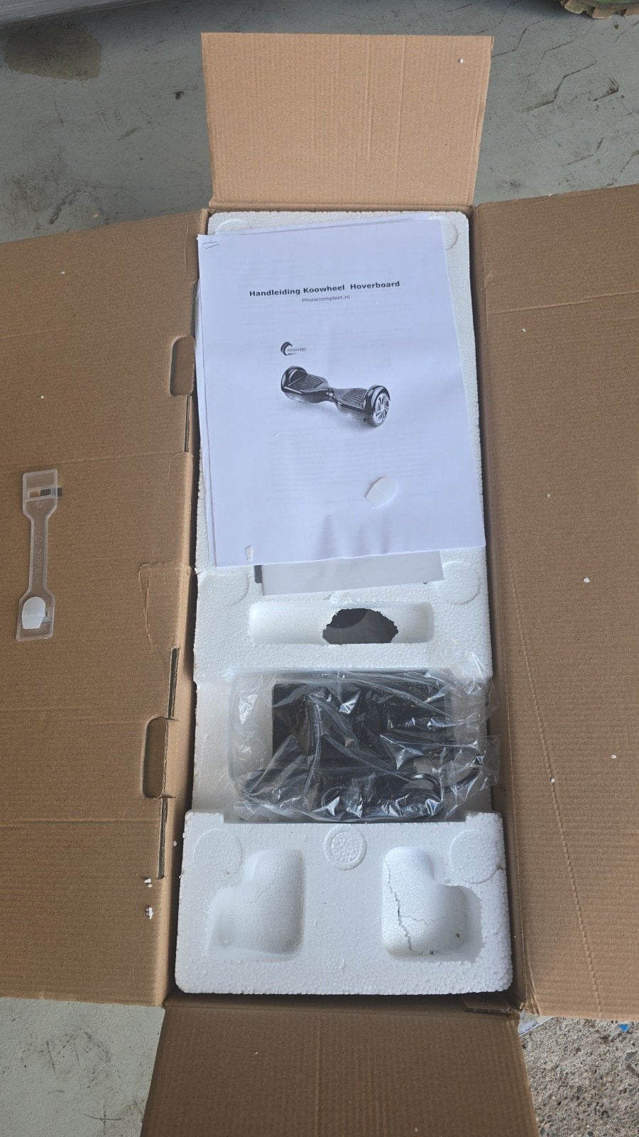 Hoverboard Nieuw – Zwart/Wit, Ophalen of Verzenden, Nieuw, Overige typen, Koowheel