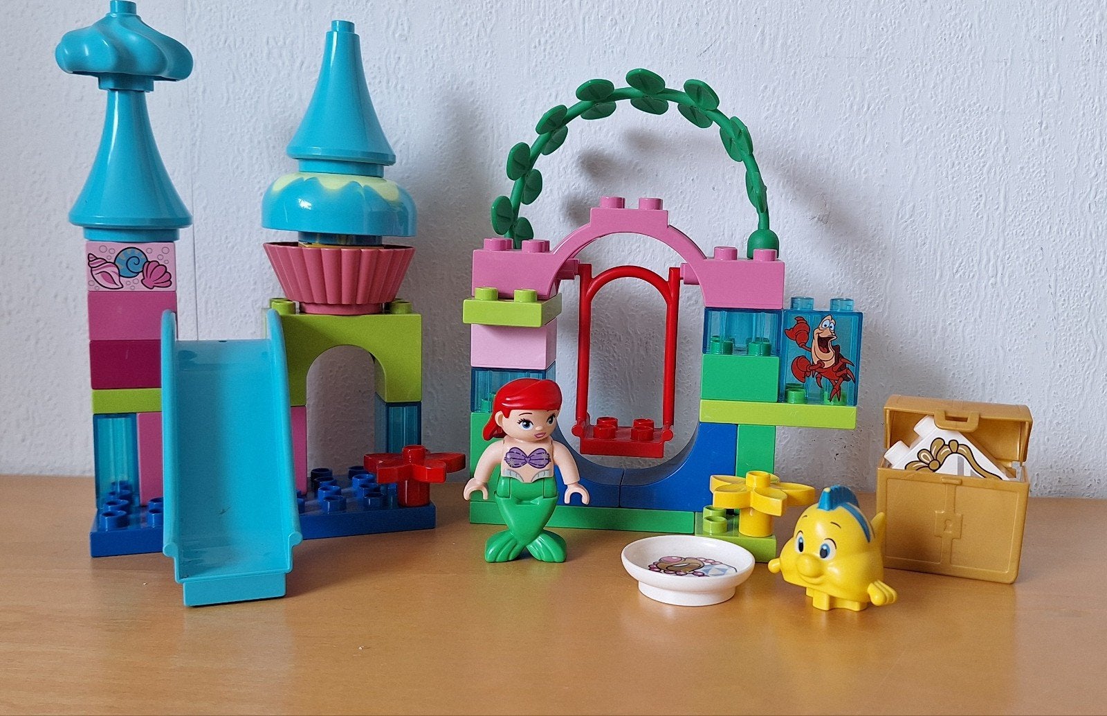 Duplo Ariëls Onderzee Kasteel, Gebruikt, Overige thema's, Ophalen of Verzenden, Compleet