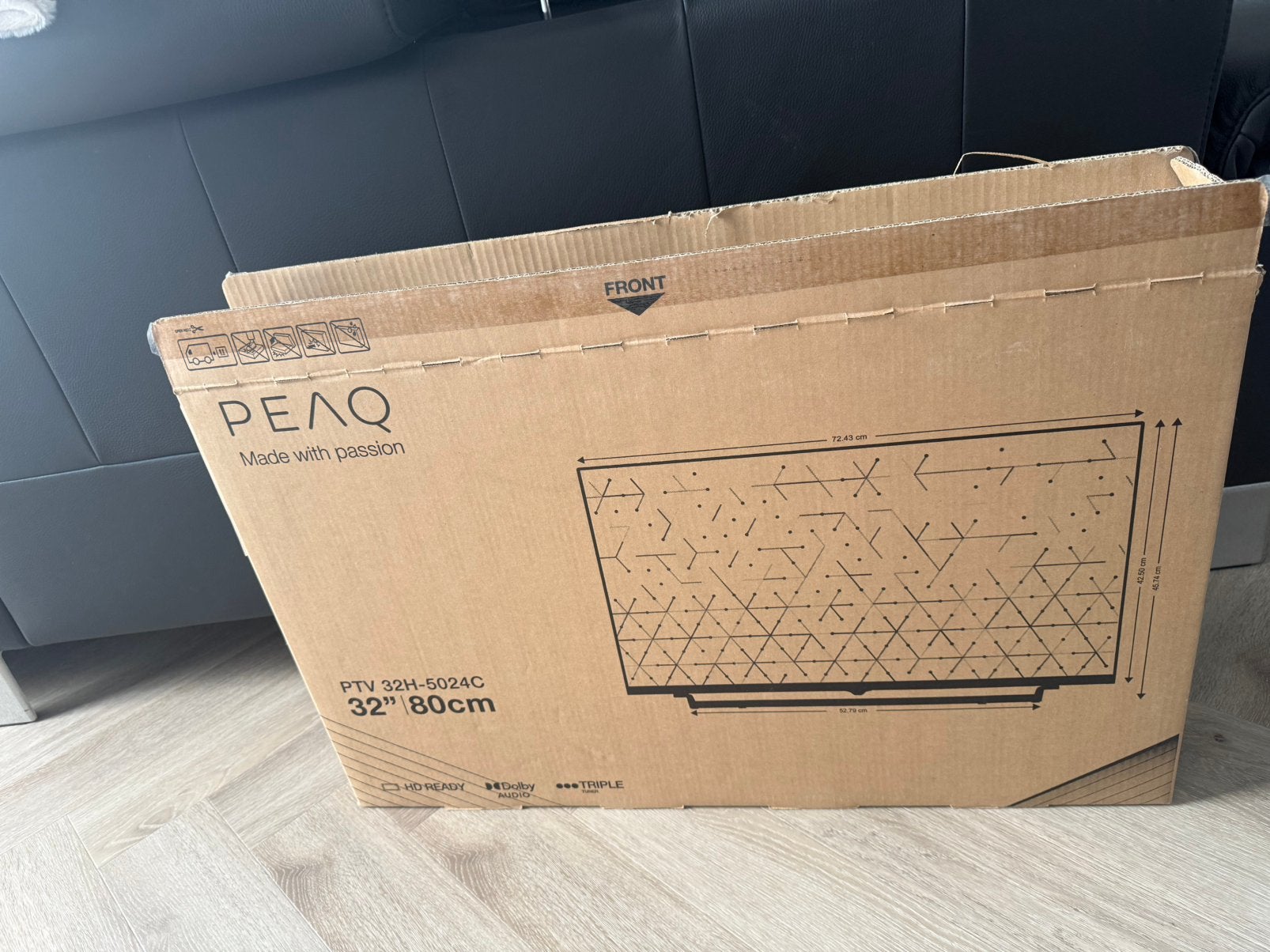 Peaq televisie, Ophalen, Zo goed als nieuw