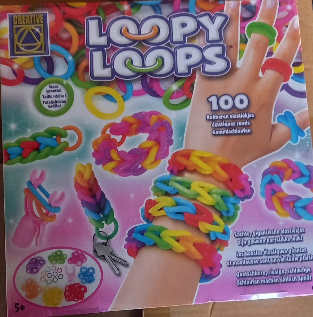 Loopy Loops Elastiekjes Set - Creatief Speelgoed NIEUW, Kinderen en Baby's, Ophalen of Verzenden, Nieuw, Knutselen