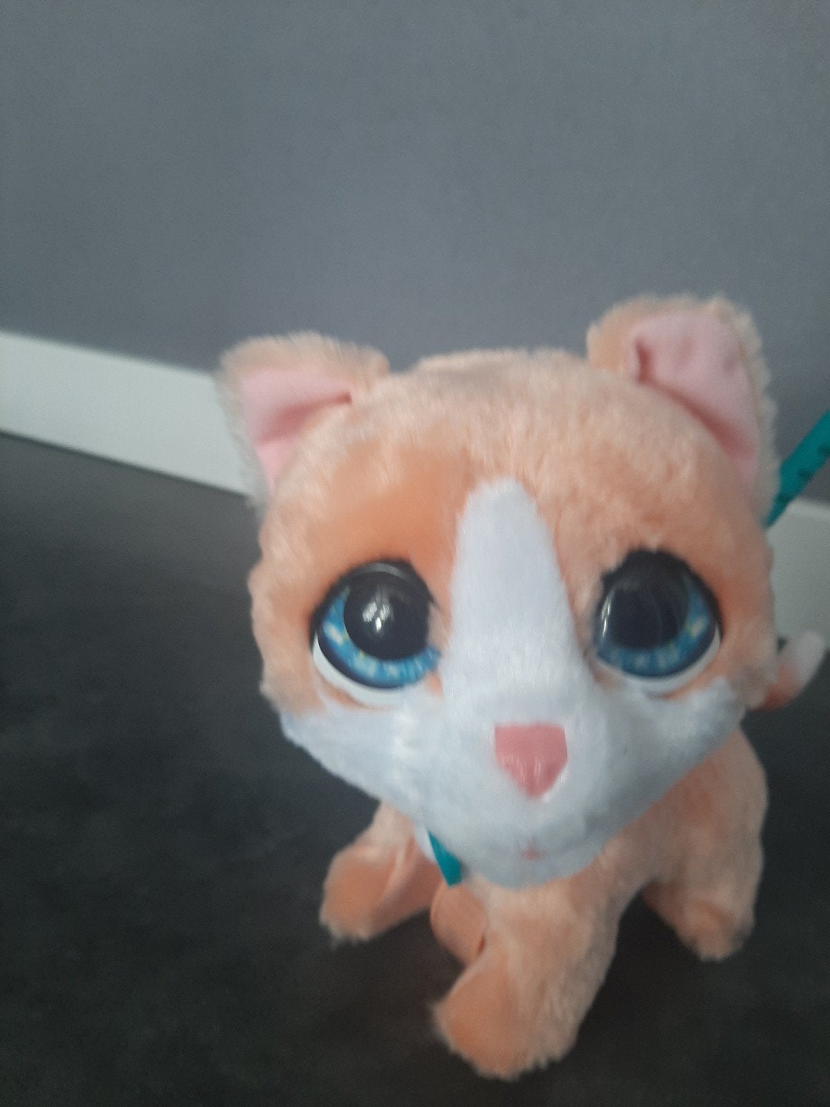 Interactieve knuffelkat met loopfunctie, Kinderen en Baby's, Speelgoed | Knuffels en Pluche, Oranje, Overige merken, Overige karakters