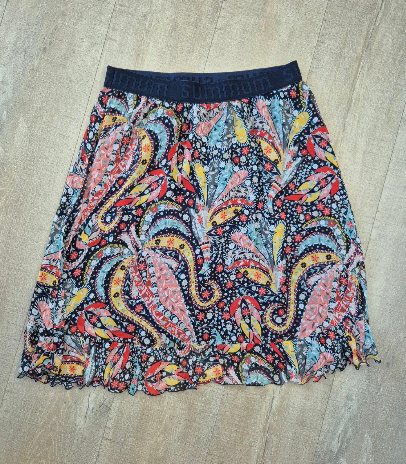 Leuke rok van Summum Woman in maat 38, Maat 38/40 (M), Summum Woman, Meerkleurig, Ophalen of Verzenden