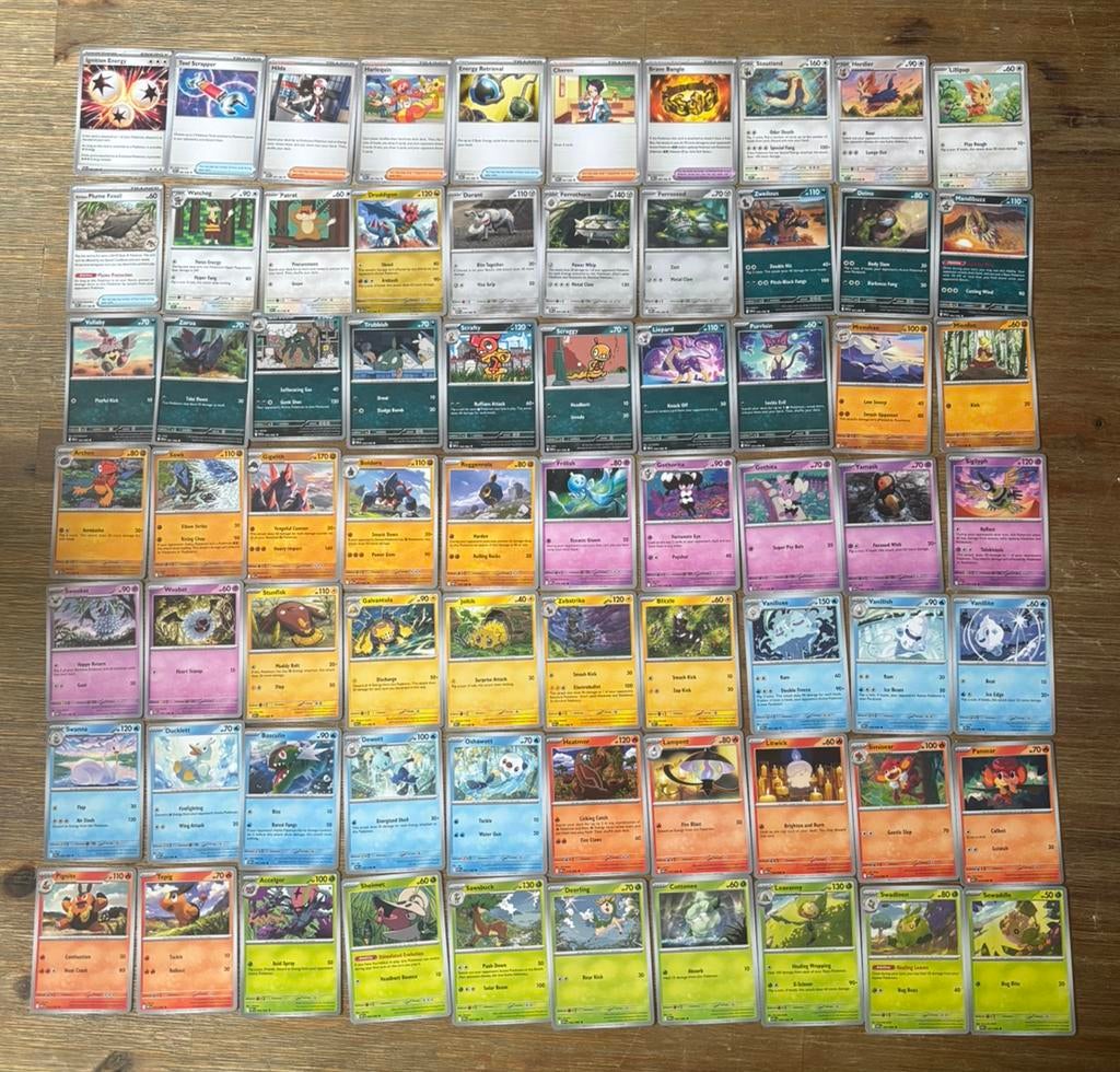 70 White Flare Pokemon kaarten, Ophalen of Verzenden, Zo goed als nieuw, Meerdere kaarten