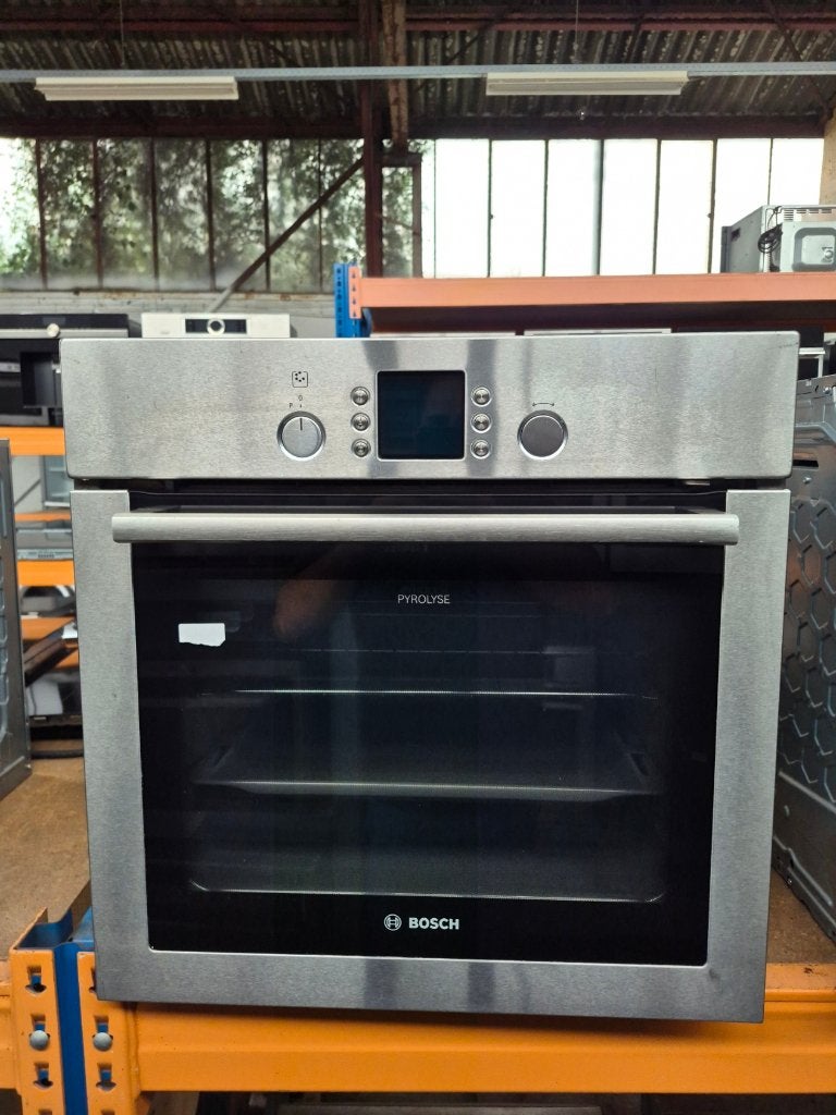 NETTE BOSCH HBN780751 HETELUCHT/PYROLYSE INBOUW OVEN TE KOOP, Witgoed en Apparatuur, Bosch, Gebruikt, Hete lucht, Heteluchtoven