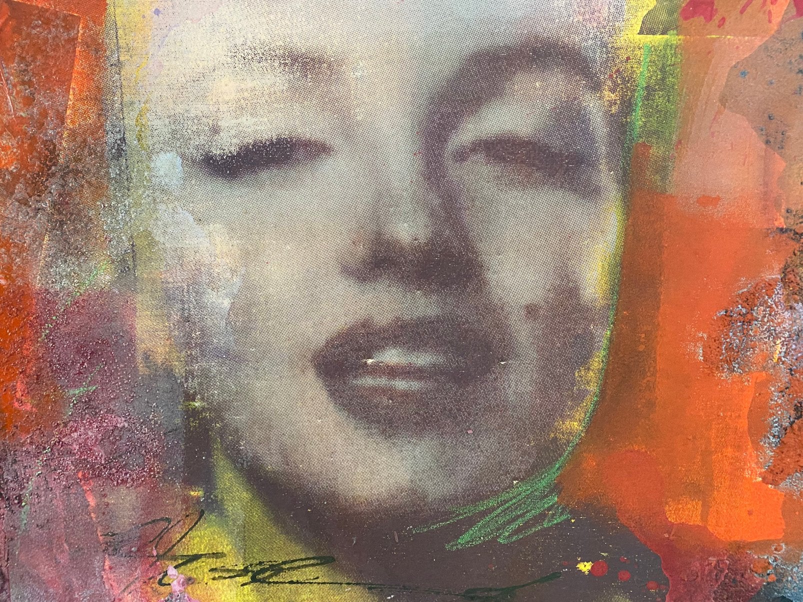 Claus Costa 130 x 80 cm, Antiek en Kunst, Ophalen