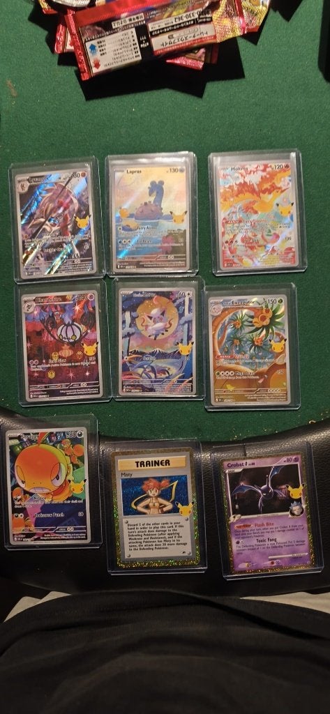 Pokemon 30th anniversary hitjes, Ophalen of Verzenden, Zo goed als nieuw, Losse kaart, Foil