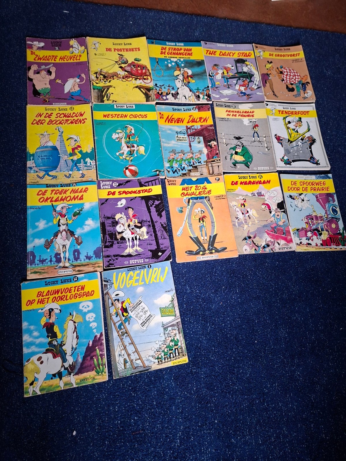 Lucky luke strips, Boeken, Strips | Comics, Meerdere comics, Ophalen of Verzenden, Gelezen, Europa