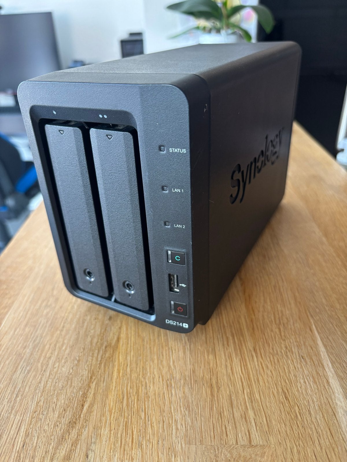 Synology DiskStation DS214+ NAS, Ophalen of Verzenden, Gebruikt
