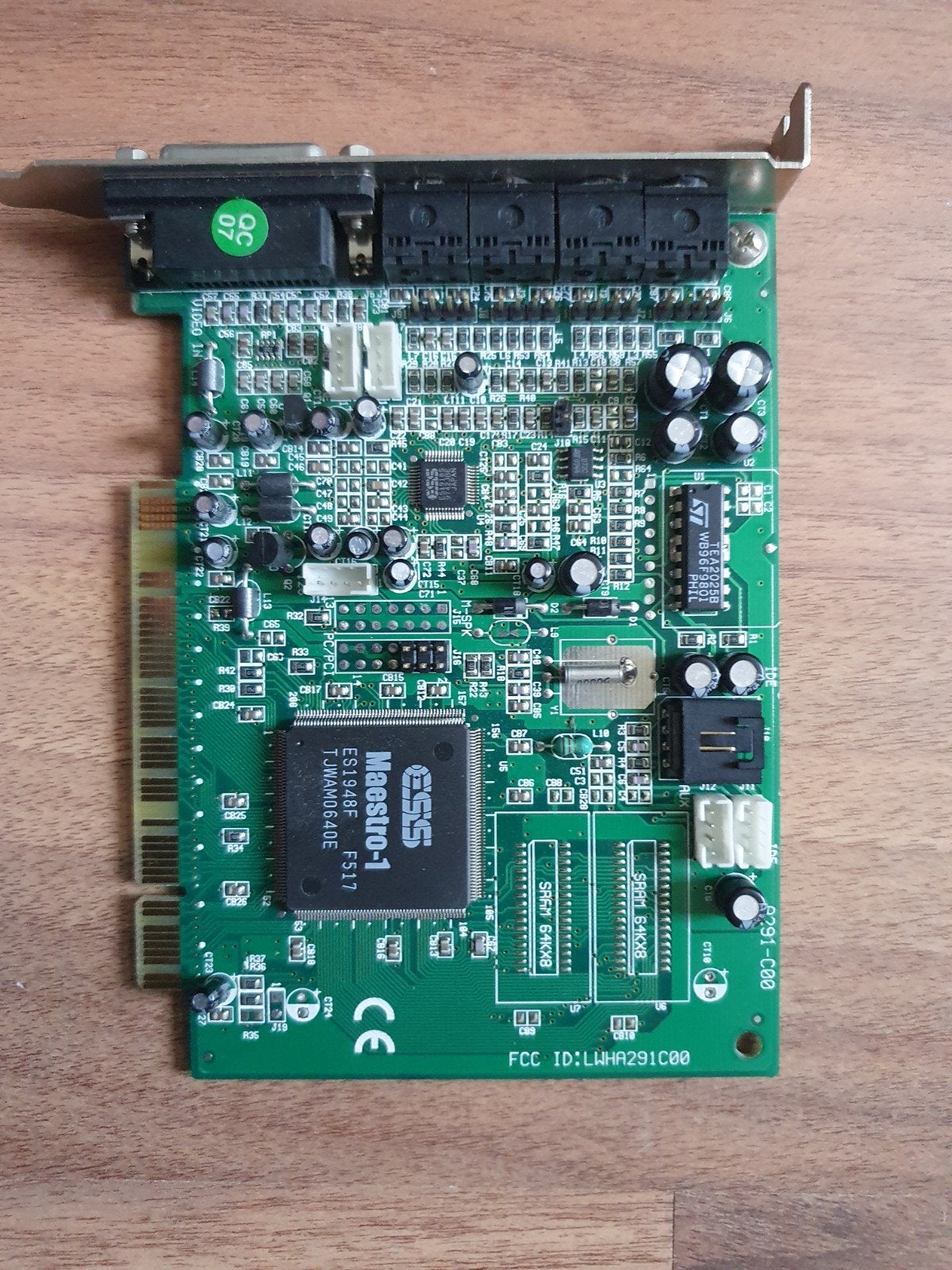 Vintage ESS Maestro-1 ES1948F PCI geluidskaart, Computers en Software, Ophalen of Verzenden, Gebruikt, Intern, ESS