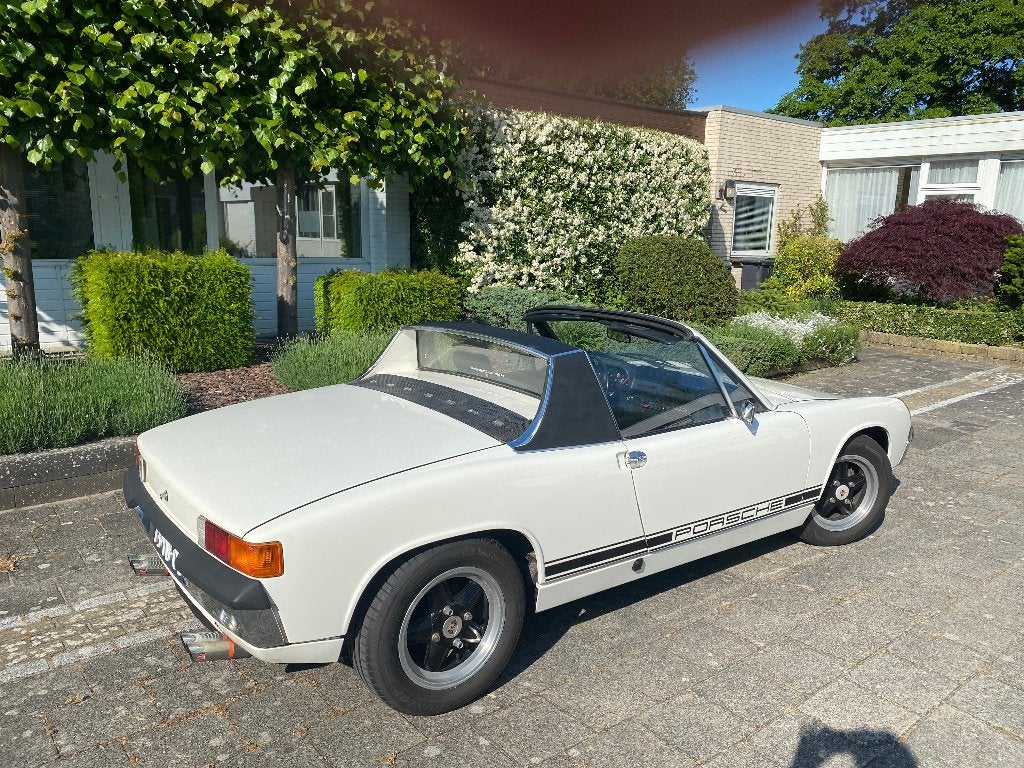 Porsche 914 2.0 1974 Wit, Achterwielaandrijving, Cabriolet, 0 kg, 100 pk