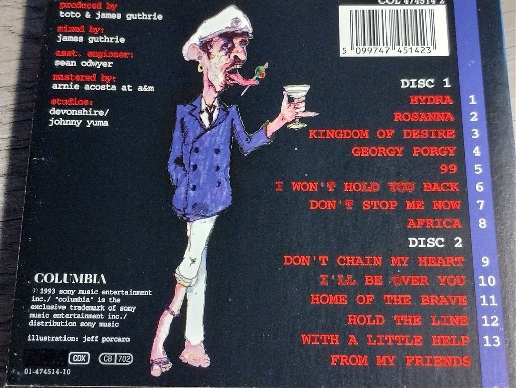Toto - Absolutley Live [2 CD], Cd's en Dvd's, Ophalen of Verzenden, Zo goed als nieuw, Poprock