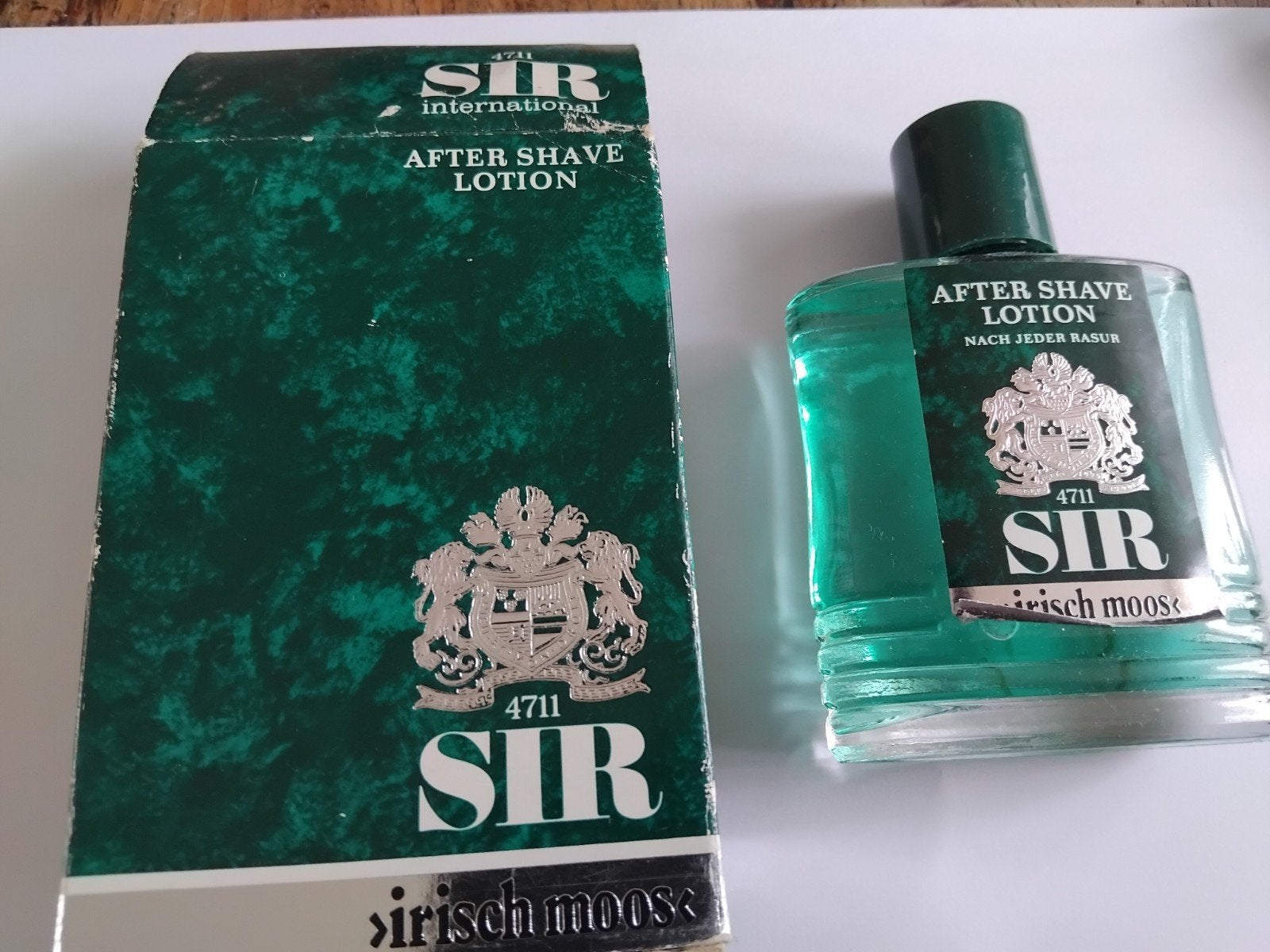Vintage 4711 Sir Irish Moos After Shave Lotion, Ophalen of Verzenden, Zo goed als nieuw