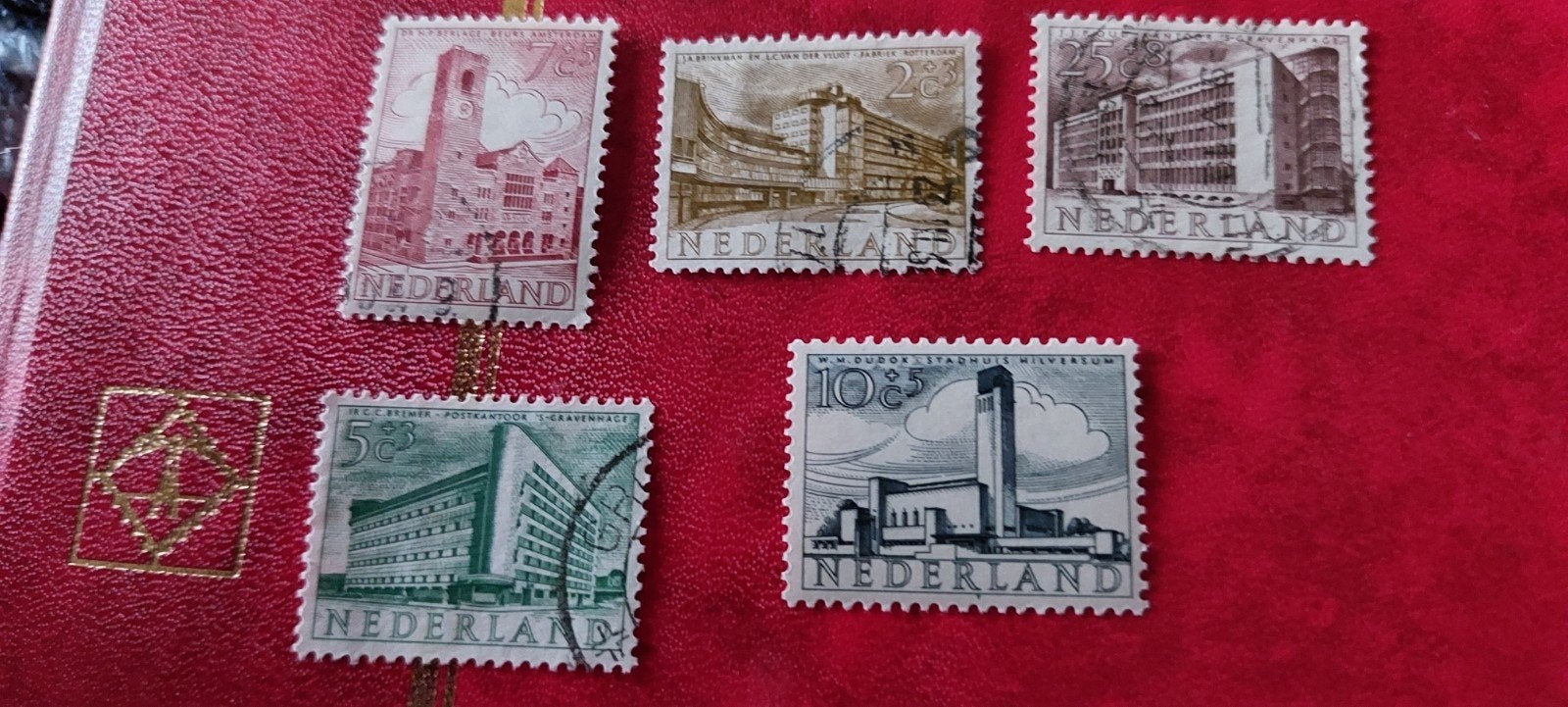 Nederland, Ophalen of Verzenden, Na 1940, Gestempeld
