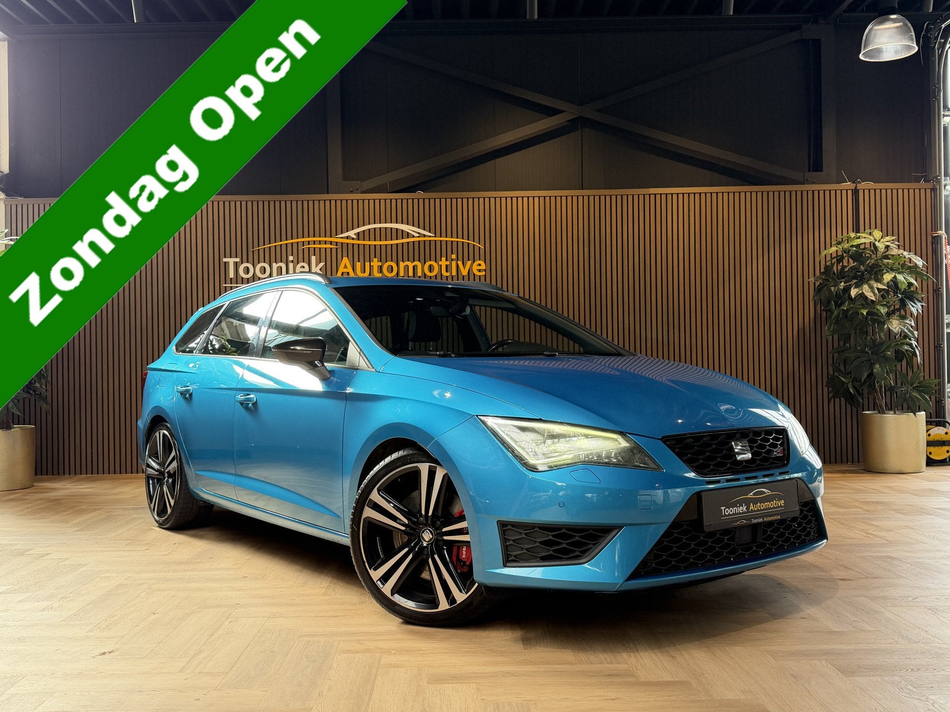 SEAT Leon ST 2.0 TSI Cupra 290 Connect (bj 2016), Auto's, Dealer onderhouden, 15 km/l, Gebruikt, 4 cilinders