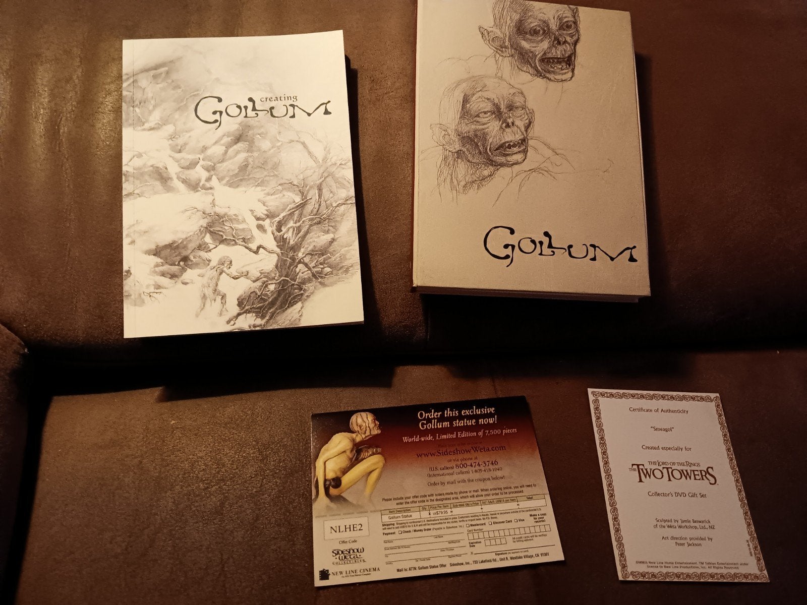 Gollum dvd special edition lord of the rings, Vanaf 12 jaar, Ophalen of Verzenden, Zo goed als nieuw, Actie en Avontuur