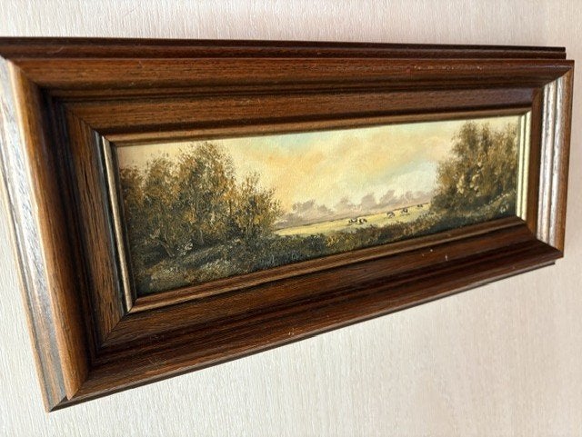 Schilderij 'Landschap' ....van Theo van Veggel (1939 -   ), Ophalen of Verzenden