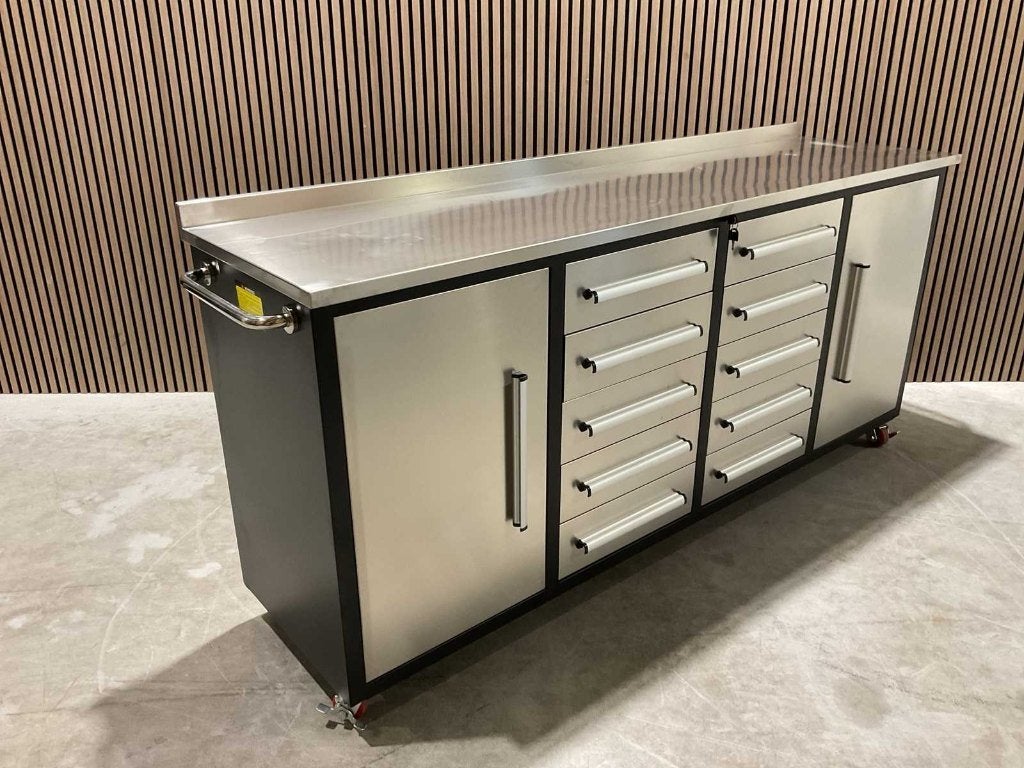 Rhino-Cross Gereedschapskast / werkbank hoog of laag model‼️, Doe-het-zelf en Verbouw, Werkbanken, Ophalen, Nieuw, 170 cm of meer
