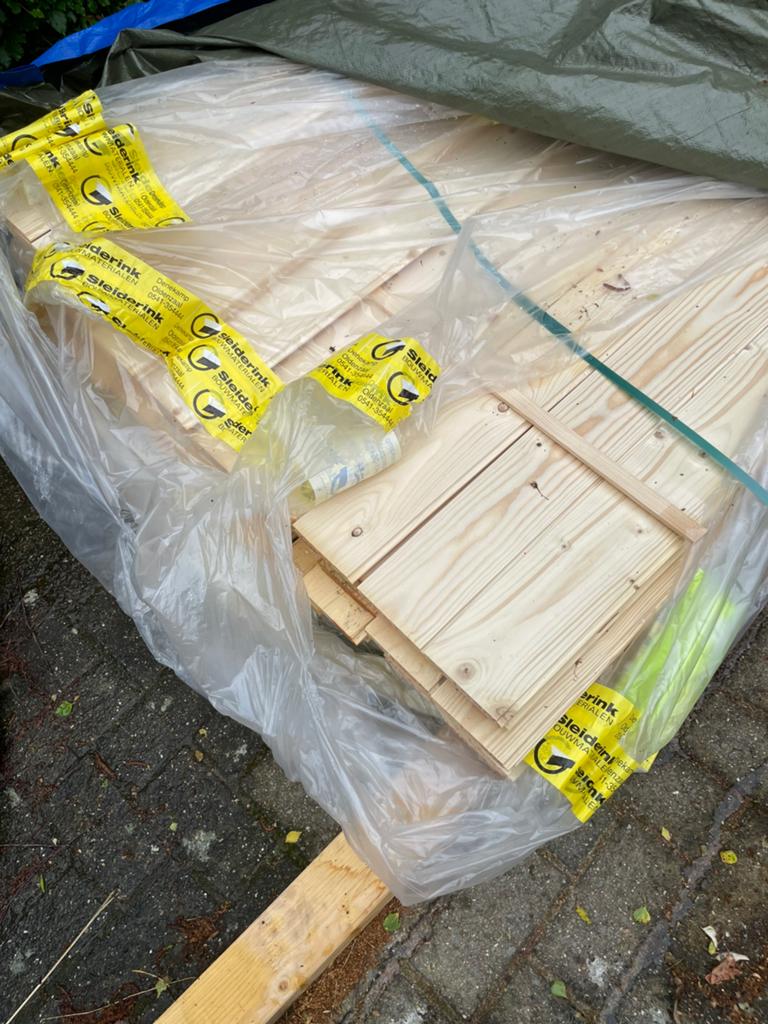Nieuwe vuren velling delen 18x115x3000, Doe-het-zelf en Verbouw, Hout en Planken, Minder dan 25 mm, Nieuw, Ophalen of Verzenden