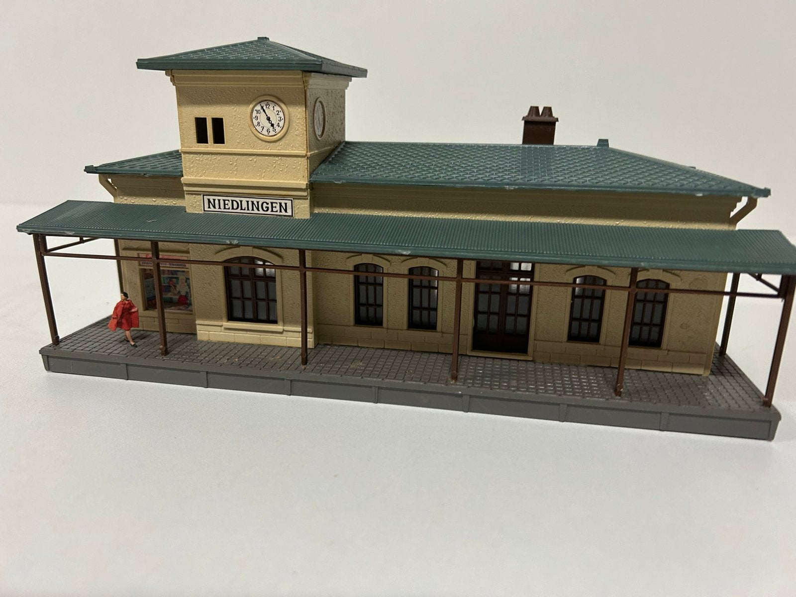 Modelspoorbaan station, Overige merken, Gebruikt, Gelijkstroom of Wisselstroom, Brug, Tunnel of Gebouw
