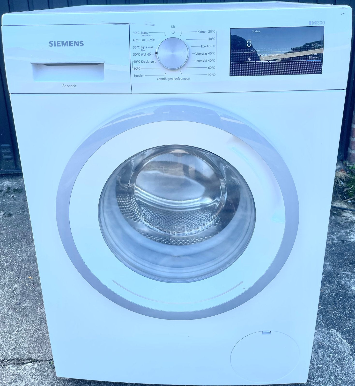 Mooie & Siemens IQ300 Wasmachine 8KG in top staat A+++, 1200 tot 1600 toeren, 8 tot 10 kg, Energieklasse A of zuiniger, Ophalen of Verzenden