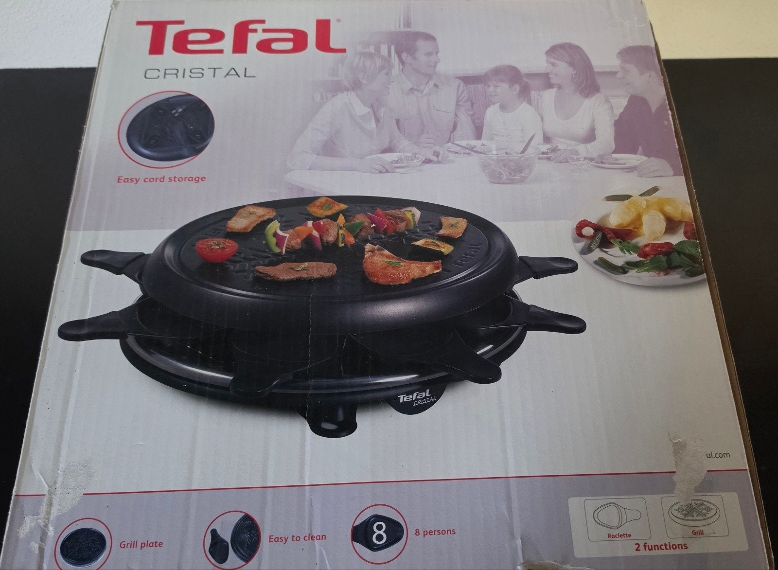Tefal Cristal Gourmetstel - Nieuw in Doos, Ophalen of Verzenden, Nieuw, 8 personen of meer