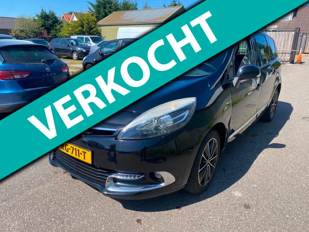 Renault Grand Scénic 1.5 dCi Bose 7p., Euro 5, Gebruikt, 4 cilinders, Zwart