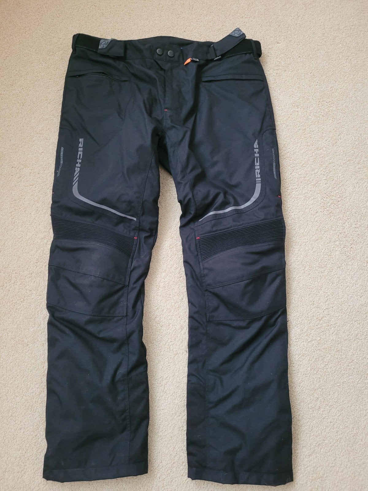 Richa Touring Lifestyle Motorbroek 3XL met D3O en Aquashell, Heren, Ophalen of Verzenden, Broek | textiel, Richa
