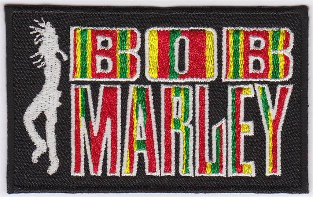 Bob Marley patch embleem #4, Verzamelen, Verzenden, Nieuw, Kleding
