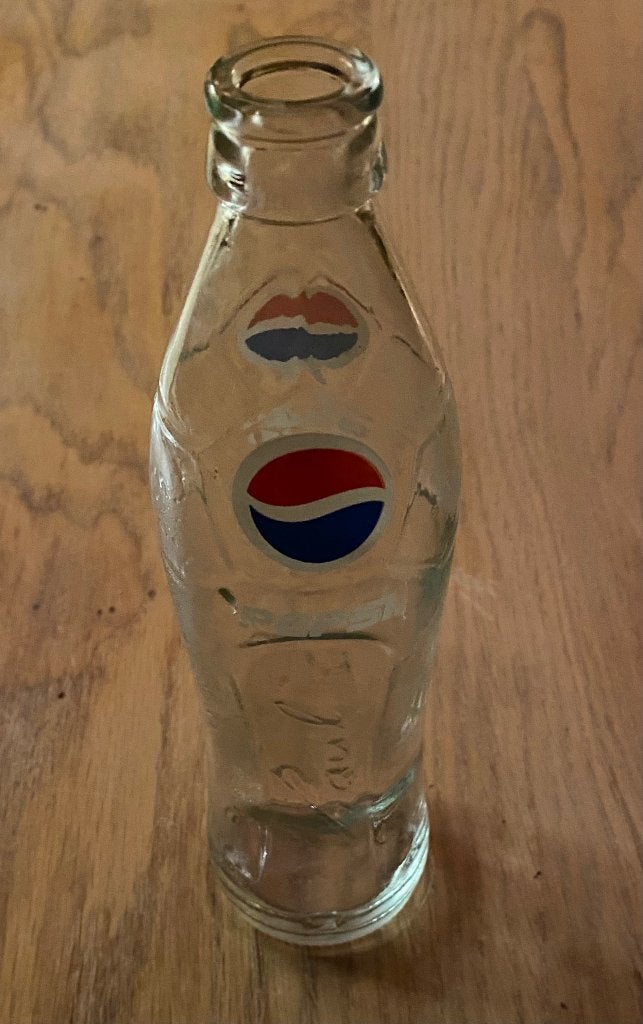 Pepsi flesje, Ophalen of Verzenden, Zo goed als nieuw, Verpakking