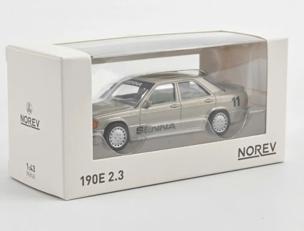 Mercedes 190E 2.3 16 1984 SENNA Jet-car 1/43 NOREV R. 351196, Verzenden, Nieuw, Auto, Norev