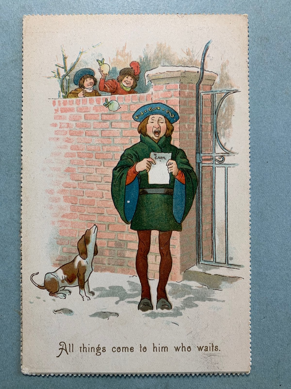 1905 All things come to him who waits, Ophalen of Verzenden, Voor 1920, Gelopen, Kinderen