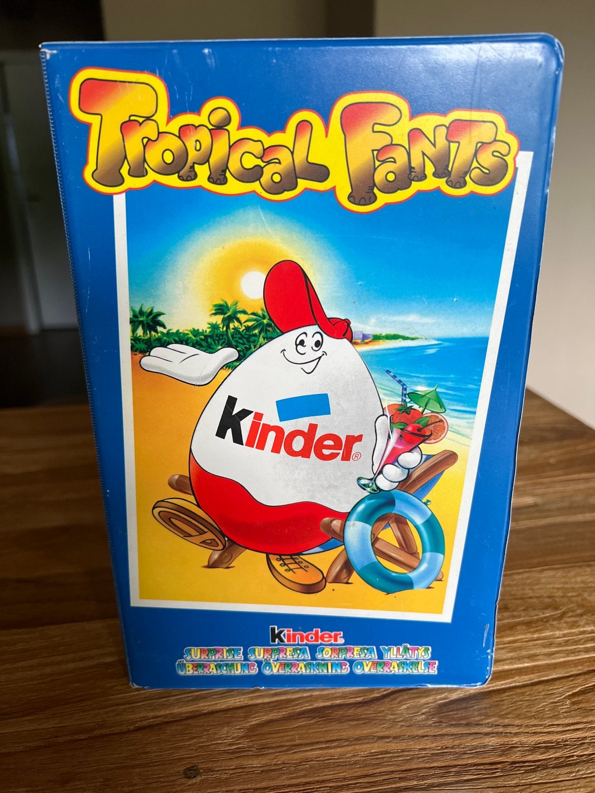 Vintage Kinder Surprise Tropical Fants complete set in doos, Verzamelen, Speelgoed, Ophalen, Gebruikt