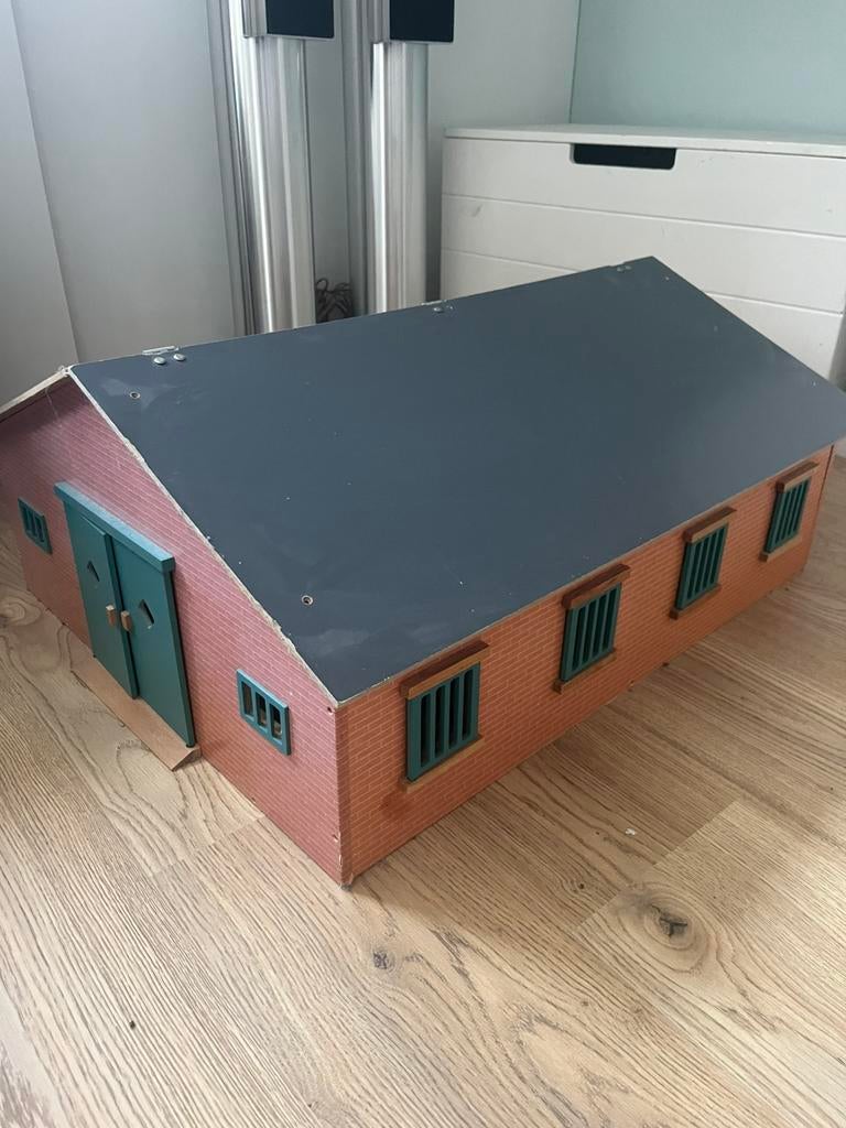 Schleich paarden manege met paarden en accessoires, Ophalen, Nieuw, Poppenhuis