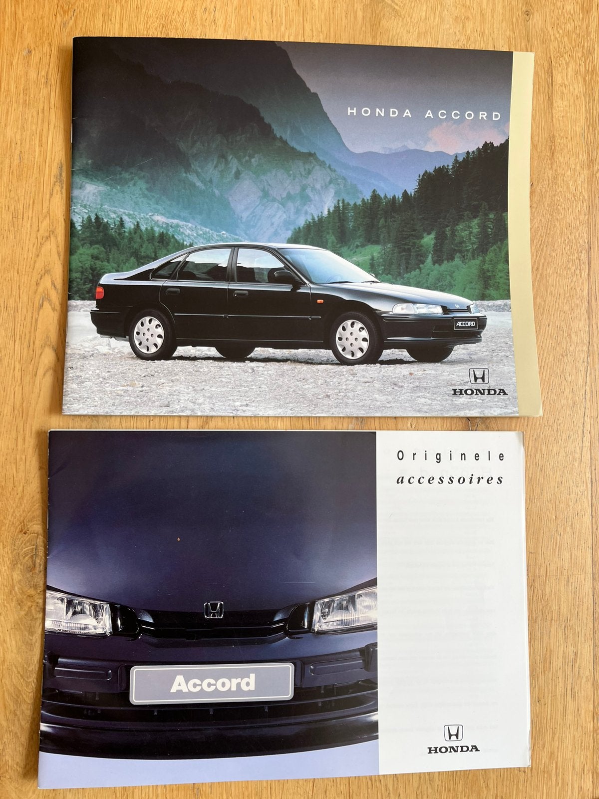 Honda Accord brochure 20 pag 1993 Inc accessoires, Ophalen of Verzenden, Zo goed als nieuw, Honda