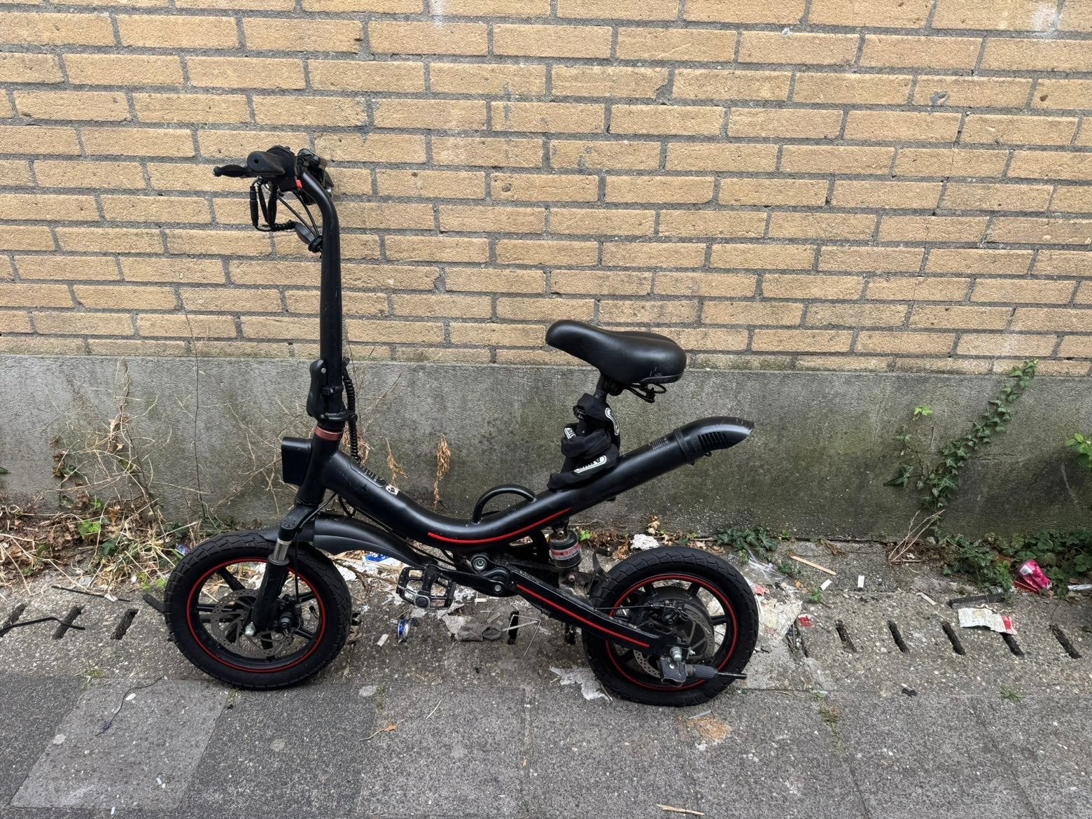 Wingo elektrische fiets - band lek, stuur los, Ophalen, Gebruikt, Overige merken