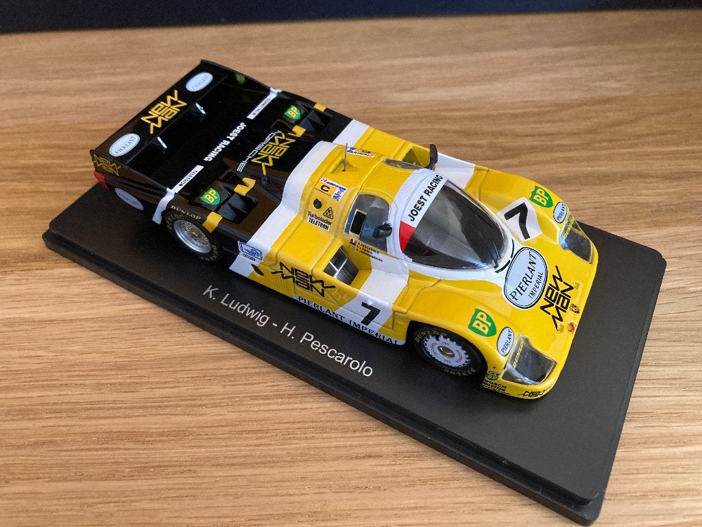 ✅ Porsche 956 Winner LeMans 1984 1:43 Spark Ludwig Pescarolo, Ophalen of Verzenden, Nieuw, Auto's