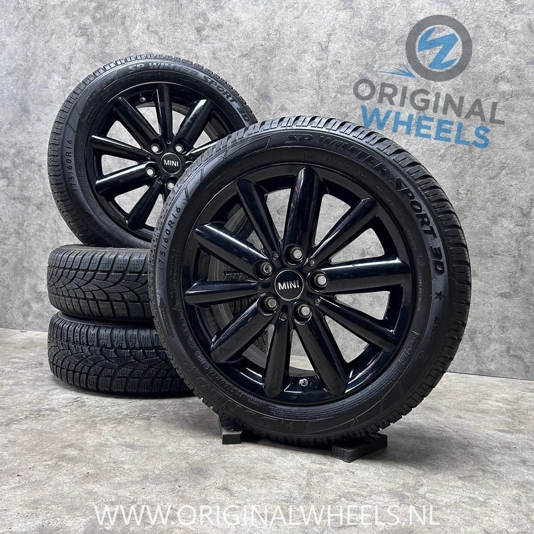 16 inch originele Radial Spoke velgen winterbanden Mini 508, Gebruikt, 175 mm, -, Banden en Velgen