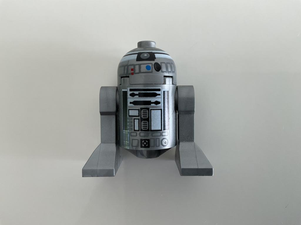 LEGO Star Wars - minifiguur - sw0303 - Astromech Droid R2-Q2, Star Wars, Lego, Ophalen of Verzenden, Zo goed als nieuw