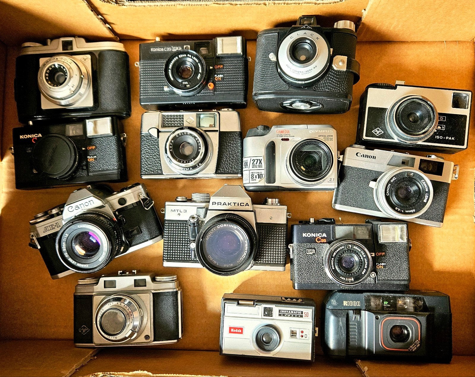 Analogische nostalgie, Ophalen of Verzenden, Compact, Overige Merken
