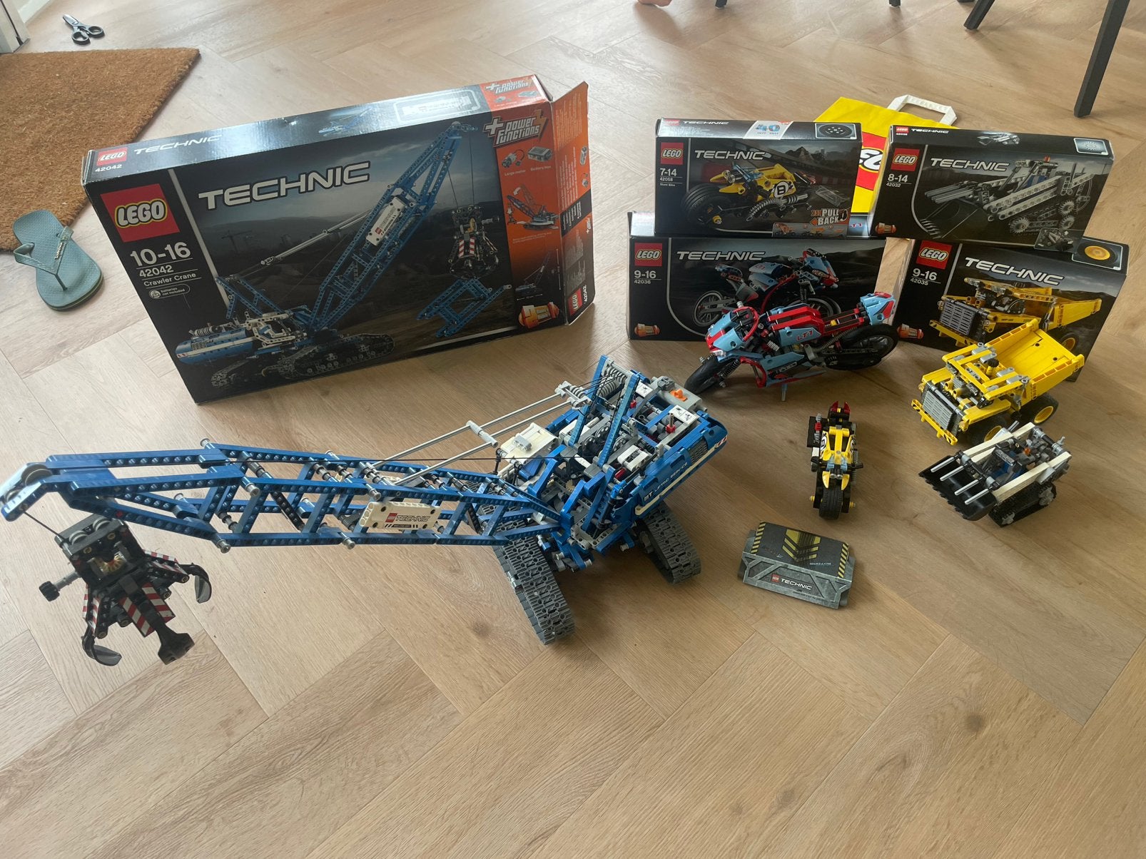 Verzameling LEGO TECHNIC, Ophalen of Verzenden, Zo goed als nieuw