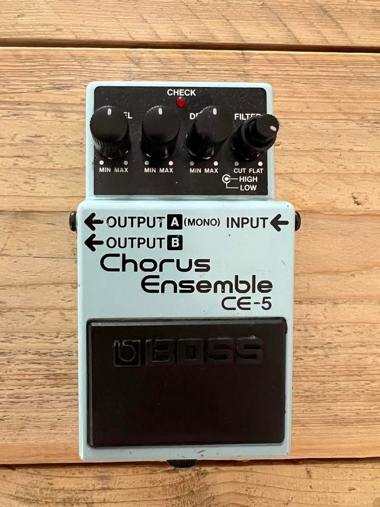 Boss CE-5 Chorus Ensemble Gitaar Pedaal, Muziek en Instrumenten, Effecten, Ophalen of Verzenden, Gebruikt, Chorus