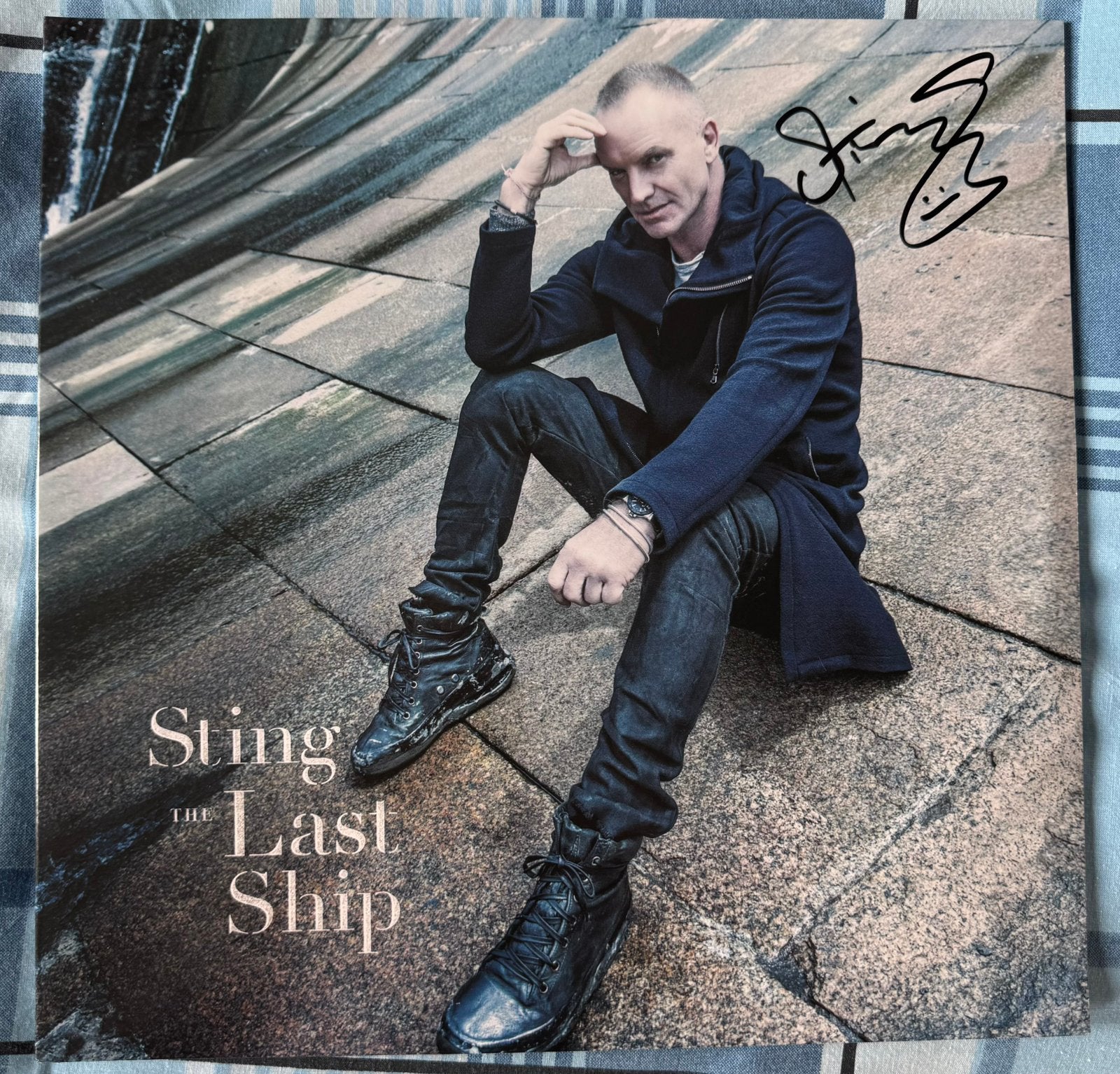 Sting handtekening lp The Last Ship, Ophalen of Verzenden, Nieuw, Cd of Plaat
