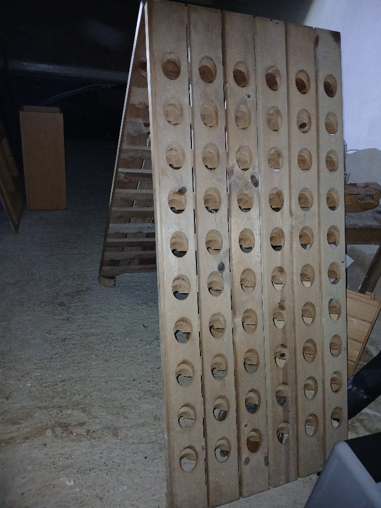 Champagne rek, Ophalen, Gebruikt, 25 flessen of meer, 75 – 100