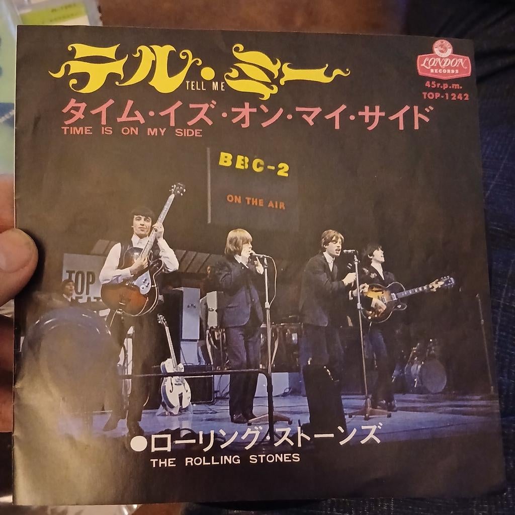 The Rolling Stones - Time Is On My Side Japanse Single, 7 inch, Single, Ophalen of Verzenden, Zo goed als nieuw