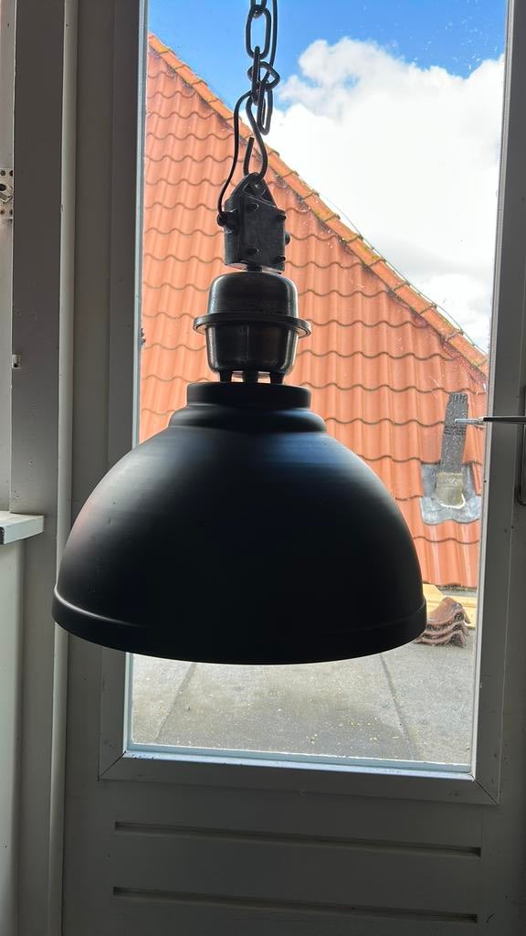 Industriële lamp, Huis en Inrichting, Ophalen, Zo goed als nieuw, Minder dan 50 cm