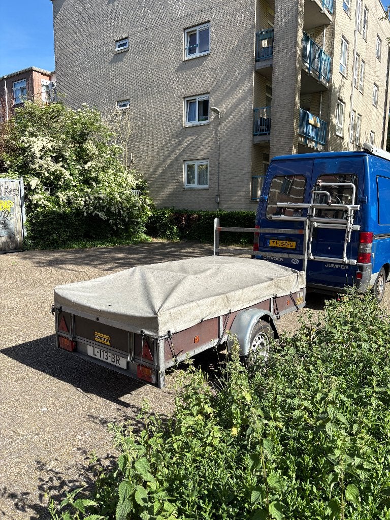 Aanhangwagen - B rijbewijs, Ophalen, Gebruikt