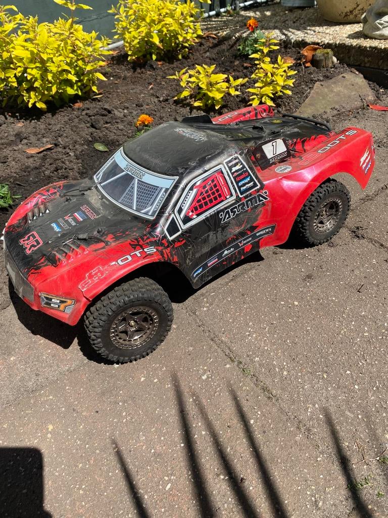 Arrma senton 4wd brushless, Elektro, Gebruikt, Auto offroad, Ophalen of Verzenden